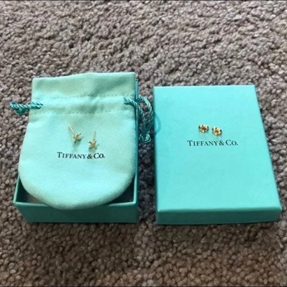 🎖HOST PICK Tiffany & Co. 18K Stud Earrings - Picture 7 of 14